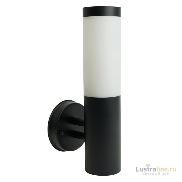 Уличный настенный светильник Feron Техно DH041-B RAL color 9005 51522 Уличный настенный светильник Feron Техно DH041-B RAL color 9005 51522