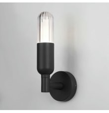 Уличный настенный светильни Elektrostandard Isida 35165/U черный 4690389194146 a062884