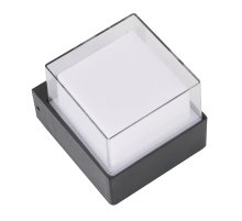 Уличный настенный светильник Uniel ULU-P25A-5W/4000K IP65 BLACK UL-00010517