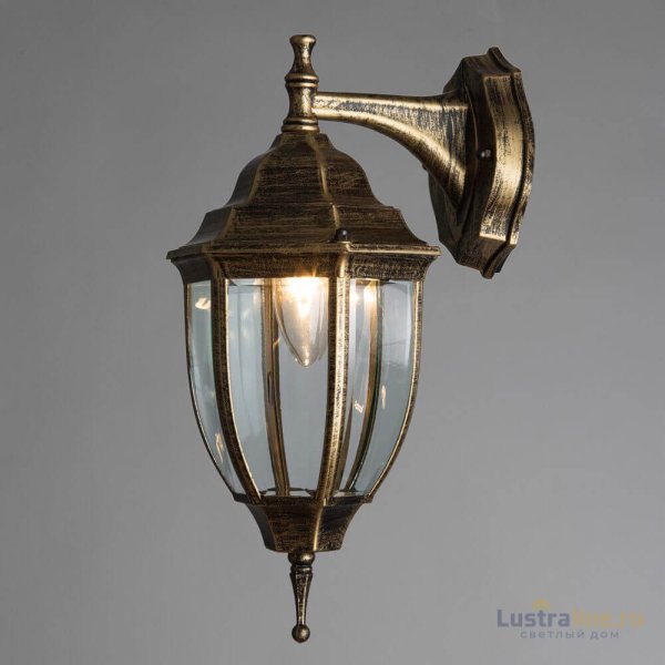 Уличный настенный светильник Arte Lamp Pegasus A3152AL-1BN Уличный настенный светильник Arte Lamp Pegasus A3152AL-1BN