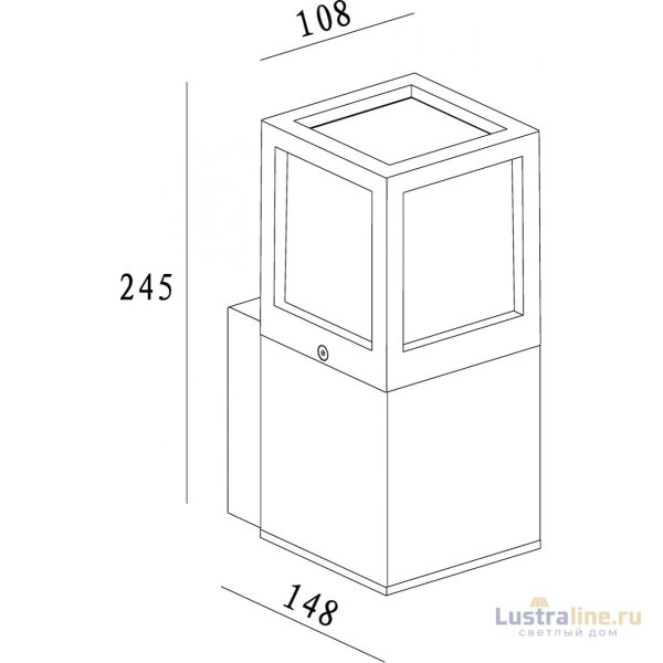 Уличный настенный светильник Deko-Light Facado 731059 Уличный настенный светильник Deko-Light Facado 731059