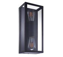 Уличный настенный светильник Arte Lamp Belfast A4569AL-2BK Уличный настенный светильник Arte Lamp Belfast A4569AL-2BK