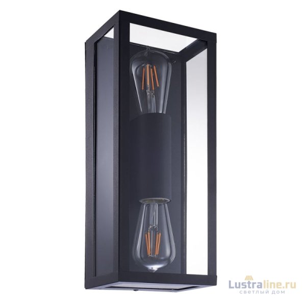 Уличный настенный светильник Arte Lamp Belfast A4569AL-2BK Уличный настенный светильник Arte Lamp Belfast A4569AL-2BK