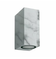 Уличный настенный светильник Uniel UUL-P42A 2х6W/GU10 IP65 MARBLE UL-00011362