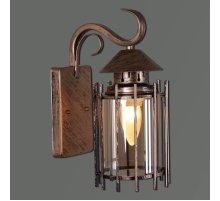 Уличный настенный светильник Reluce 08284-9.2-001U BKG Уличный настенный светильник Reluce 08284-9.2-001U BKG