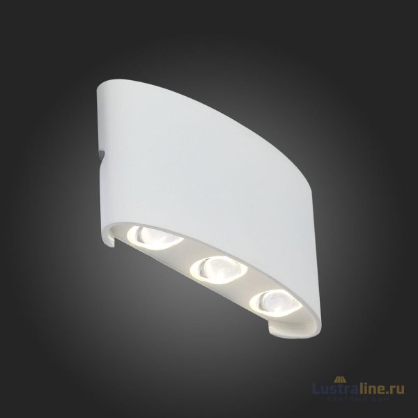 Уличный настенный светодиодный светильник ST Luce Bisello SL089.501.06 Уличный настенный светодиодный светильник ST Luce Bisello SL089.501.06