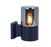 Уличный настенный светильник Arte Lamp Wazn A6218AL-1BK