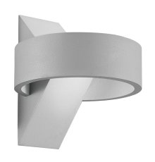 Уличный настенный светильник Uniel ULU-S34A-8W/4000K IP65 GREY UL-00009350
