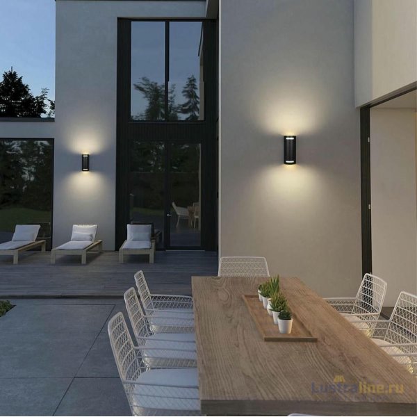 Уличный настенный светильник Loft IT Stema 100012/B Уличный настенный светильник Loft IT Stema 100012/B