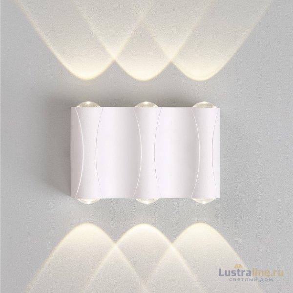 Уличный настенный светильник Crystal Lux CLT 022W3 WH 4000K Уличный настенный светильник Crystal Lux CLT 022W3 WH 4000K