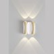 Уличный настенный светильник Crystal Lux CLT 022W2 WH-GO 4000K