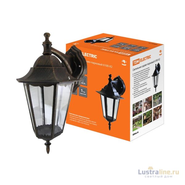Уличный настенный светильник TDM Electric 6100-12 SQ0330-0017 Уличный настенный светильник TDM Electric 6100-12 SQ0330-0017
