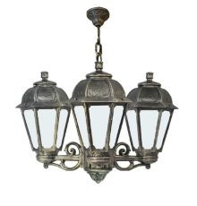 Уличный подвесной светильник Fumagalli Sichem/Saba 3L K22.120.S30.BYF1R
