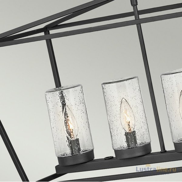 Уличный подвесной светильник Hinkley Alford place QN-ALFORD-PLACE-6P-MB