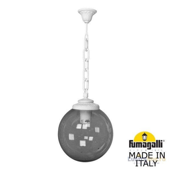 Подвесной уличный светильник Fumagalli Globe G30.120.000.WZF1R Подвесной уличный светильник Fumagalli Globe G30.120.000.WZF1R