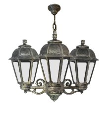 Уличный подвесной светильник Fumagalli Sichem/Saba 3L K22.120.S30.BXF1R