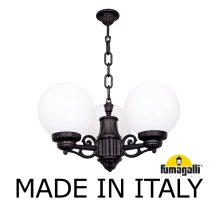 Уличный подвесной светильник Fumagalli Globe 250 G25.120.S30.AYF1R