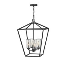 Уличный подвесной светильник Hinkley Alford place QN-ALFORD-PLACE-4P-MB