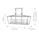 Уличный подвесной светильник Hinkley Alford place QN-ALFORD-PLACE-6P-MB
