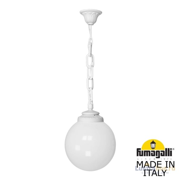 Уличный подвесной светильник Fumagalli Globe 250 G25.120.000.WYF1R Уличный подвесной светильник Fumagalli Globe 250 G25.120.000.WYF1R