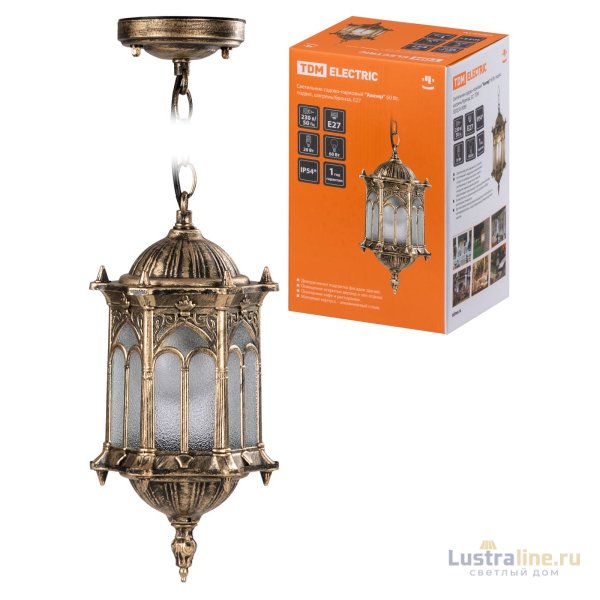 Уличный подвесной светильник TDM Electric Ампир SQ0330-0089 Уличный подвесной светильник TDM Electric Ампир SQ0330-0089