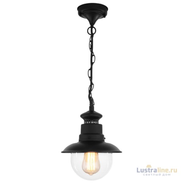 Уличный подвесной cветильник Elektrostandard Talli H GL 3002H черный 4690389106590 Уличный подвесной cветильник Elektrostandard Talli H GL 3002H черный 4690389106590