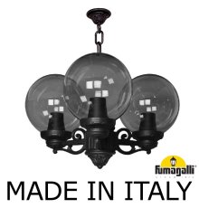 Уличный подвесной светильник Fumagalli Globe 250 G25.120.S30.AZF1R