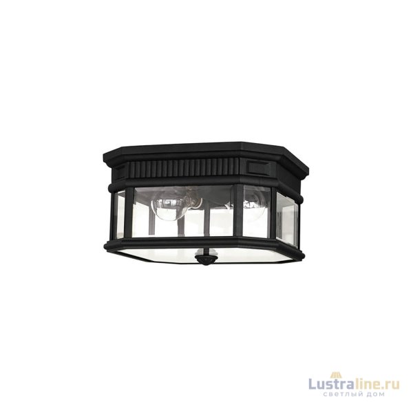 Уличный потолочный светильник Feiss Cotswold lane FE-COTSLN-F-BK