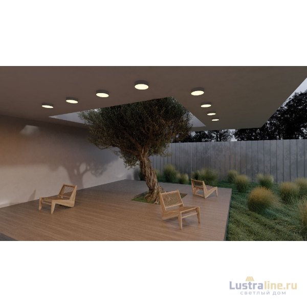 Уличный потолочный светильник Maytoni Zon IP O431CL-L30B3K Уличный потолочный светильник Maytoni Zon IP O431CL-L30B3K