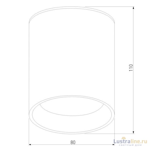 Уличный потолочный светильник Elektrostandard Light LED 4690389177002 Уличный потолочный светильник Elektrostandard Light LED 4690389177002