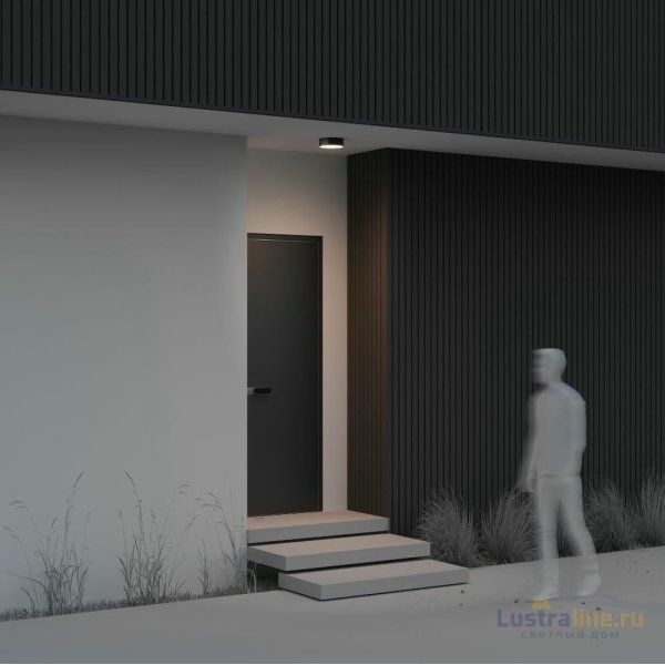 Уличный потолочный светильник Maytoni Zon IP O431CL-L30B3K Уличный потолочный светильник Maytoni Zon IP O431CL-L30B3K