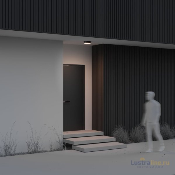 Уличный потолочный светильник Maytoni Zon IP O431CL-L30B3K Уличный потолочный светильник Maytoni Zon IP O431CL-L30B3K