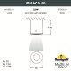 Уличный потолочный светильник Fumagalli Franca 3A7.000.000.WXU1L