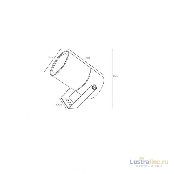 Уличный светильник ARTE Lamp A3303AL-1BK