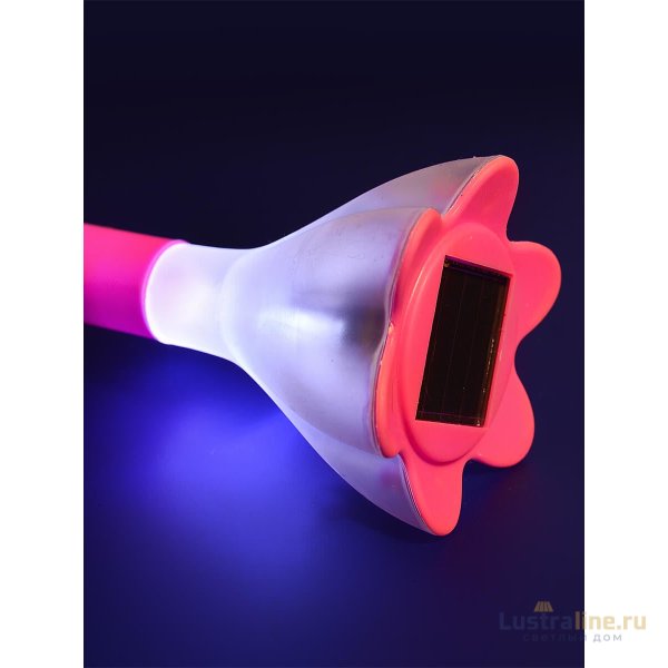 Светильник на солнечных батареях (UL-00001762) Uniel Promo USL-C-420/PT305 Pink Crocus Светильник на солнечных батареях (UL-00001762) Uniel Promo USL-C-420/PT305 Pink Crocus