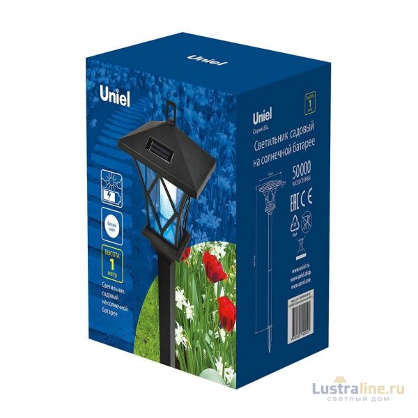 Светильник на солнечных батареях Uniel Special USL-S-185/PM1000 Retro UL-00007869