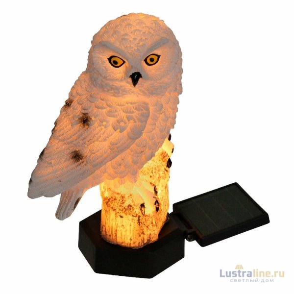 Садовый светильник на солнечной батарее Uniel USL-S-823/PM290 POLAR OWL UL-00011596 Садовый светильник на солнечной батарее Uniel USL-S-823/PM290 POLAR OWL UL-00011596