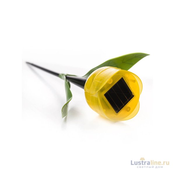 Светильник на солнечных батареях (UL-00004277) Uniel Promo USL-C-452/PT305 Yellow Tulip Светильник на солнечных батареях (UL-00004277) Uniel Promo USL-C-452/PT305 Yellow Tulip