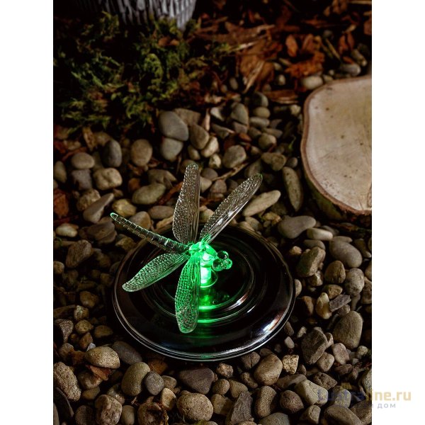 Светильник на солнечных батареях (07293) Uniel USL-S-106/PT075 Magic Dragonfly Светильник на солнечных батареях (07293) Uniel USL-S-106/PT075 Magic Dragonfly