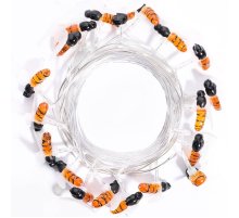 Гирлянда на солнечных батареях 380см разноцветная (UL-00004280) Uniel Пчелки USL-S-127/PT4000 Bees