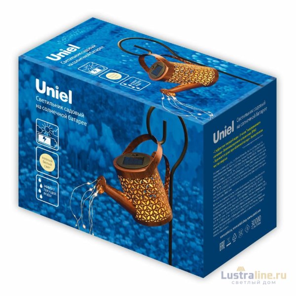 Садовый светильник на солнечной батарее Uniel USL-S-822/PT210 SPRINKLER UL-00011595 Садовый светильник на солнечной батарее Uniel USL-S-822/PT210 SPRINKLER UL-00011595