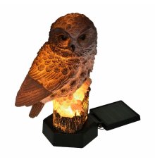 Садовый светильник на солнечной батарее Uniel USL-S-829/PM290 BROWN OWL UL-00011605