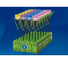 Светильник на солнечных батареях (UL-00004275) Uniel Promo USL-C-651/PT305 Tulip Set 24