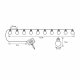 Садовая гирлянда на солнечной батарее Uniel USL-S-126/PT1800 FROST BULBS UL-00012697