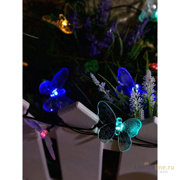 Гирлянда на солнечных батареях (UL-00006557) Uniel Бабочки USL-S-129/PT4000 Butterflies Гирлянда на солнечных батареях (UL-00006557) Uniel Бабочки USL-S-129/PT4000 Butterflies