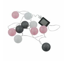 Садовая гирлянда на солнечной батарее Uniel USL-S-230/PM1800 COTTON BALLS-1 UL-00011593