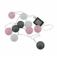 Садовая гирлянда на солнечной батарее Uniel USL-S-230/PM1800 COTTON BALLS-1 UL-00011593