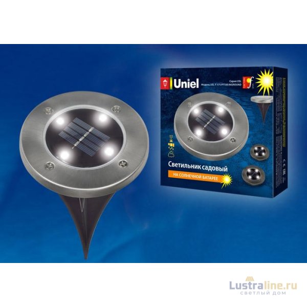 Светильник на солнечных батареях (UL-00004274) Uniel Functional USL-F-171/PT130 Inground Светильник на солнечных батареях (UL-00004274) Uniel Functional USL-F-171/PT130 Inground