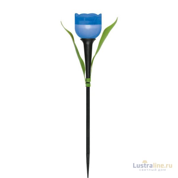 Светильник на солнечных батареях (UL-00004279) Uniel Promo USL-C-454/PT305 Blue Tulip