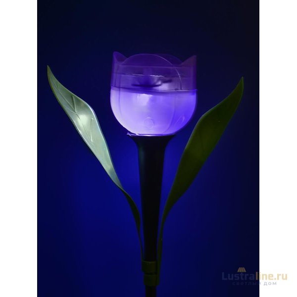 Светильник на солнечных батареях (UL-00004278) Uniel Promo USL-C-453/PT305 Purple Tulip Светильник на солнечных батареях (UL-00004278) Uniel Promo USL-C-453/PT305 Purple Tulip